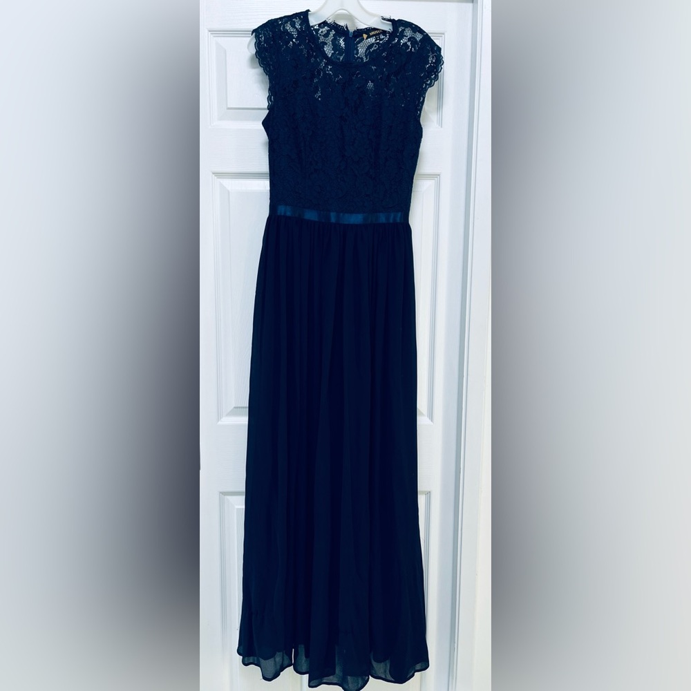 Navy Evening Gown